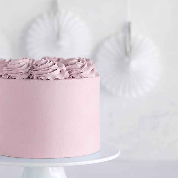 Bolo Rosetas rosa